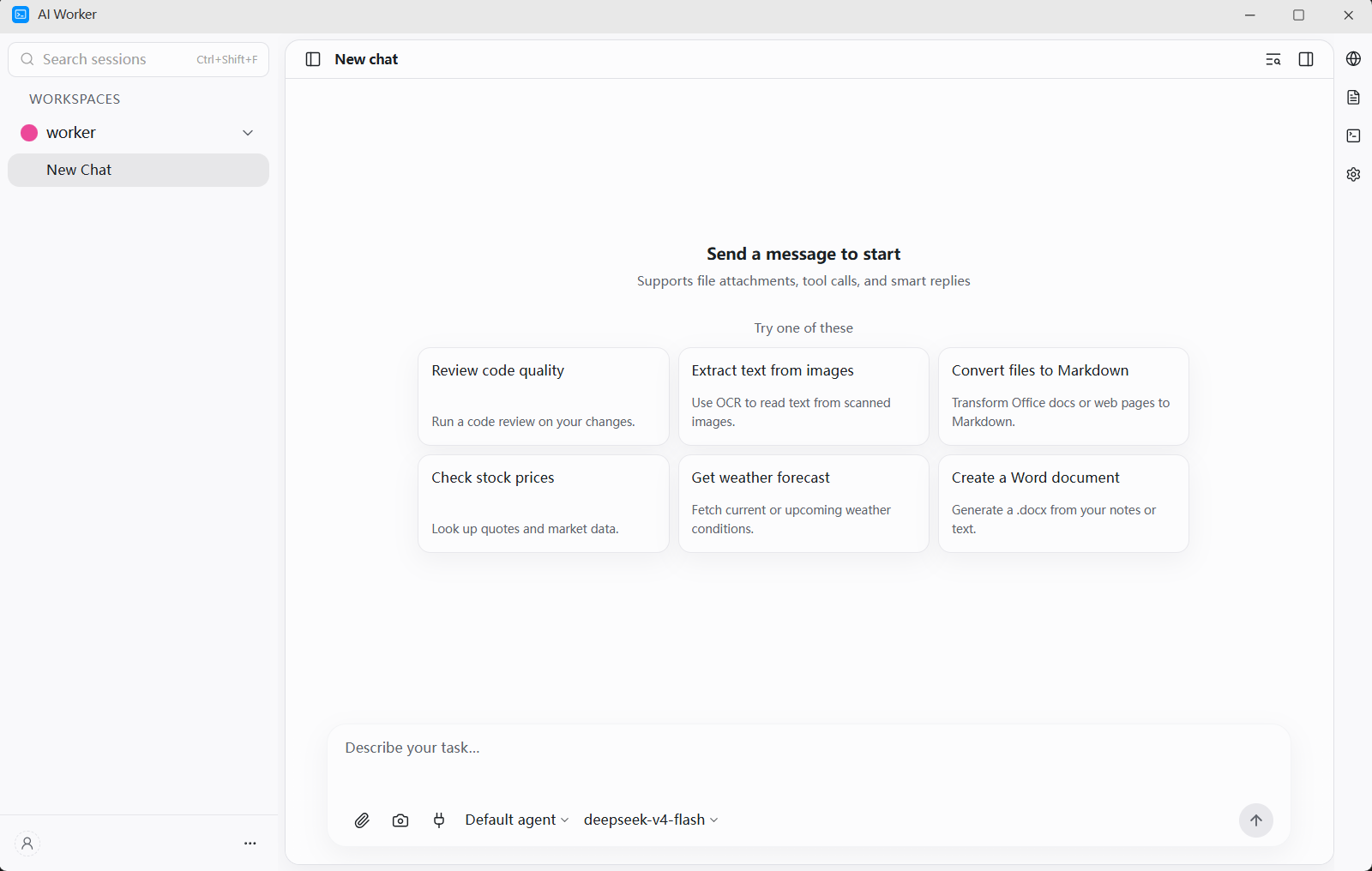 Dipper Worker screenshot